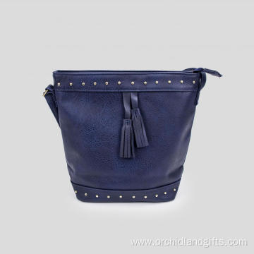 Women's Navy Blue Messenger Bag